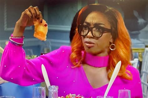 Ego Nwodim as the character Lisa from Temecula holds a piece of smoked salmon (which she pronounces “sal-mon”) during a “Saturday Night Live” sketch April 15. It’s Temecula’s second ...